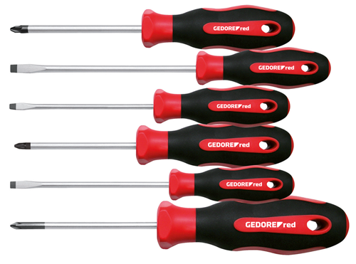 2C-Screwdriver set 6 pieces PZ+SL - 3301271 (1)