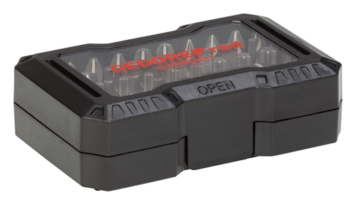 Bit box 1/4" 32-piece SL+PH+PZ+TX+6-edge - 3301338 (2)