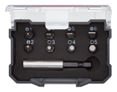Bit-Box 1/4" 9-teilig PH+SL+6-kant+Bithalter - 3301346