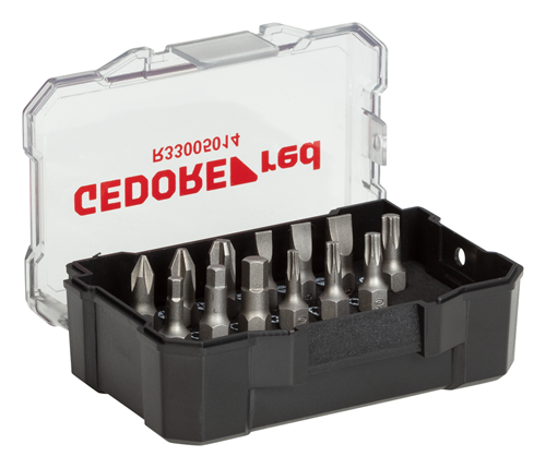 Bit box 1/4" 14-piece PH+SL+TX+6-edge+bit holder - 3301347 (4)