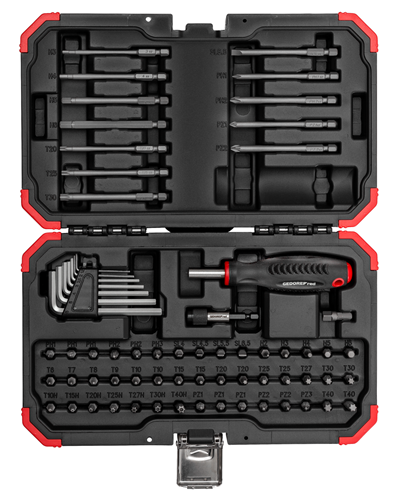 Bit set 1/4" 67 pieces - 3301352 (1)