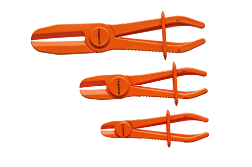 Hose clamping pliers set, 3 pieces, Ø 0-60 mm - 3301539 (1)