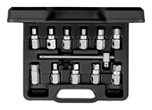 Öldienstschlüssel-Satz Q-Griff 3/8" 12-teilig - 3301544