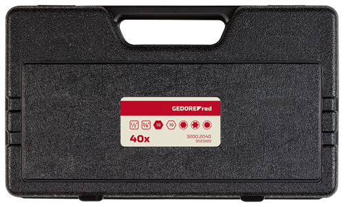 Bit set 10mm 40 pieces TX+XZN+6-edge - 3301572 (2)