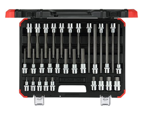 Screwdriver bits 1/2" 30 pieces 6-point - 3301573 (1)