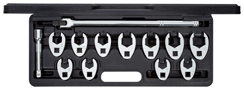 Crow's foot socket wrench set 1/2" 13 pieces 20-32 - 3301589 (1)