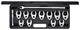 Crow's foot socket wrench set 1/2" 13 pieces 20-32 - 3301589 (1) (Thumbnail)