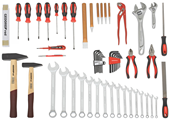 Werkzeugsatz ALLROUND lose 59-teilig - 3301632