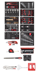 Tool set 11xCT modules + various tools 166 pieces - 3301657