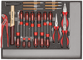 Werkzeugsatz BASIS-Werkzeug in 1/1 CT-Modul 23-teilig - 3301686