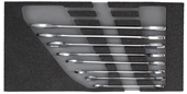 Double open-end wrench set in 2/6 CT module, 8 pieces - 3301698