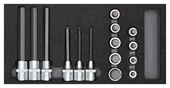 Screwdriver bit 1/2" in 2/6 CT module 15 pieces - 3301710