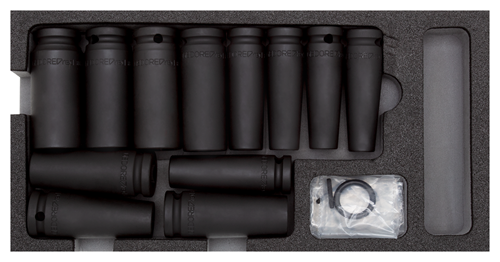 Power wrench 1/2" in 2/6 CT module, 14 pieces - 3301711 (1)