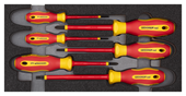 VDE screwdriver set in 2/6 CT module, 6 pieces - 3301715