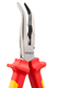 VDE insulated flat round pliers, angled - 3301907 (3) (Thumbnail)