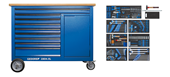 Werkbank mit Profi-Sortiment AGRAR 306-teilig - 3434834
