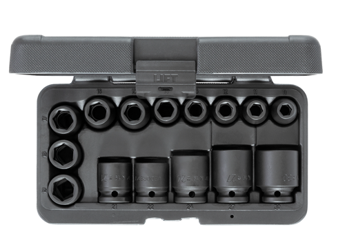 <p>Impact socket set 1/2" 15 pcs.</p> - 3459187 (1)