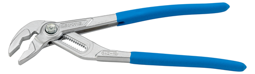 Universal pliers 10" 17-way adjustable, dip-insulated - 3462633 (2)