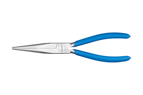 Mechanic's pliers, straight, dip-insulated, 200 mm, chrome-plated - 3463028 (1)