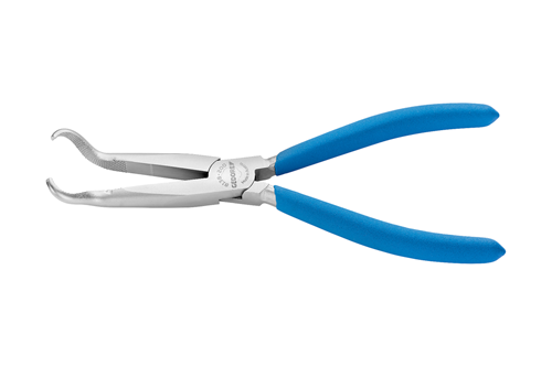 Mechanics pliers angled 200 mm dip-insulated - 3463036 (3)