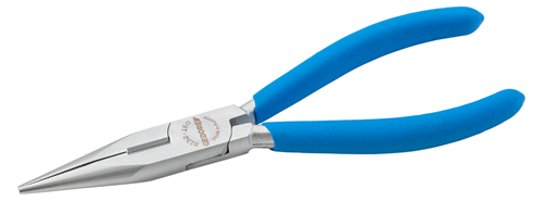 Straight nose-nose pliers, dip-insulated, 160 mm, chrome-plated - 3463087 (3)