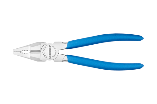 Combination pliers German model dip-insulated 180 mm chrome-plated - 3463133 (1)
