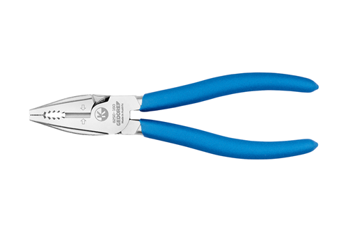 Power combination pliers, dip-insulated, 160 mm, chrome-plated - 3463192 (1)