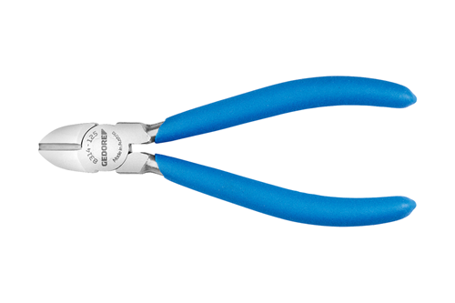 Side cutter Swedish model dip-insulated 125 mm chrome-plated - 3463389 (1)