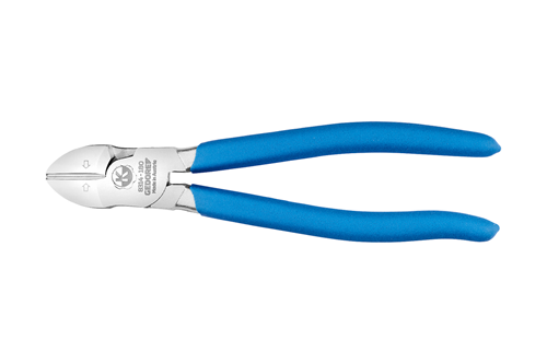 Side cutter Swedish model dip-insulated 180 mm chrome-plated - 3463656 (1)