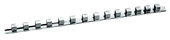 Federklemmleiste für 14 Einsätze 1/2" - 5162520