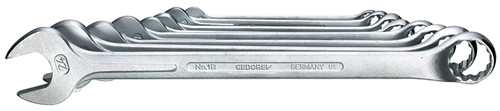 Combination wrench set 8 pieces 10-24 mm - 6011870 (1)