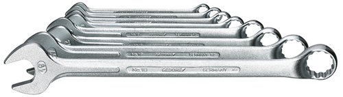 Combination spanner set 8 pcs 8-19 mm - 6011950 (1)