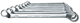 Double ring spanner set 10 pieces 6-27 mm - 6030740 (1) (Thumbnail)