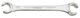 Open double ring wrench, hexagonal, 11x13 mm - 6057350 (1) (Thumbnail)