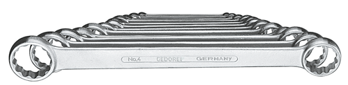 Double ring spanner set 12 pieces 6-32 mm - 6062000 (1)