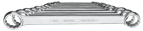 Double ring spanner set 12 pieces 6-32 mm - 6062190 (1)