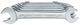 Double open-end spanner set 10 pieces 6-27 mm - 6077540 (1) (Thumbnail)