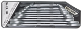 Doppelmaulschlüssel-Satz im Halter 12-teilig 6-32 mm - 6079750