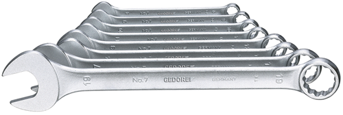 Combination wrench set 8 pieces UD profile 10-24 mm - 3100227 (1)