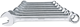 Combination wrench set 8 pieces UD profile 10-24 mm - 3100227 (1) (Thumbnail)