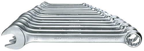 Combination wrench set 17 pieces UD profile 6-22 mm - 6093580 (1)