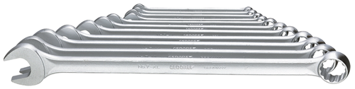 Combination wrench set extra long 11 pieces 8-22 mm - 6104960 (1)