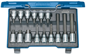 Schraubendreher-Satz 1/2" 15-teilig Innen-6-kant 5-17mm - 6129360