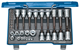 Screwdriver set 1/2"+1/4" 34 pieces TX - 6129440 (1) (Thumbnail)