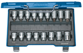 Schraubendreher-Satz 1/2" 17-teilig Innen+Außen-TX - 6129520