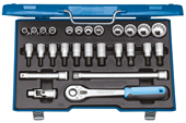 Steckschlüssel-Satz 1/2" 27-teilig UD-Profil 10-30 mm - 6140090