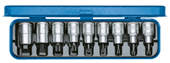Schraubendreher-Satz 1/2" 9-teilig IS-PH-XZN - 6150050
