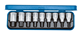 Screwdriver set 1/2" 9 pieces internal hexagon 5-17mm - 6156250 (1) (Thumbnail)