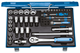 Socket wrench set 1/4" + 1/2" 50 pieces 4-30 mm - 6157490 (1) (Thumbnail)