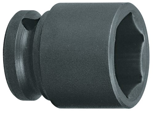 Impact socket 1/2" hex 10 mm - 6160280 (1)